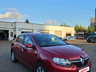 2018 Renault Logan II, красный, 799000 рублей, вид 2
