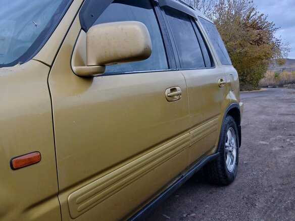 1999 Honda CR-V I Рестайлинг, золотистый, 575000 рублей - вид 8