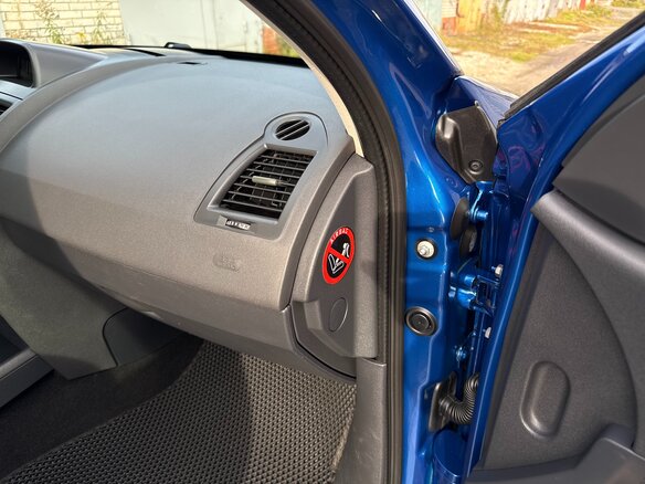 2007 Renault Megane II Рестайлинг, синий, 495000 рублей - вид 23
