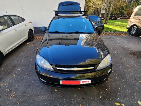 2011 Chevrolet Lacetti I, чёрный, вид 2
