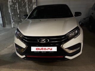 2024 Lada (ВАЗ) Vesta Sportline I Рестайлинг (NG), белый, 1800000 рублей, вид 3