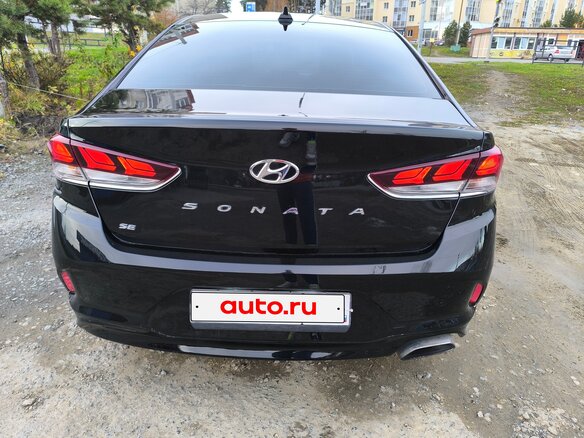 2018 Hyundai Sonata VII (LF) Рестайлинг, чёрный, 1600000 рублей - вид 5
