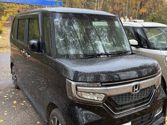 2018 Honda N-BOX II, чёрный, 1275000 рублей