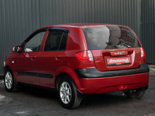2008 Hyundai Getz I Рестайлинг, красный, 360000 рублей, вид 4