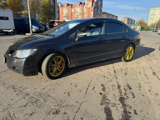 2007 Honda Civic VIII, чёрный, 290000 рублей, вид 5