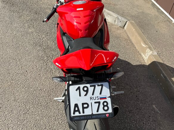 2021 Ducati Panigale V2, красный - вид 1