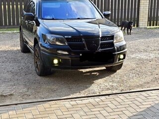 2007 Mitsubishi Outlander I, чёрный, 750000 рублей, вид 3