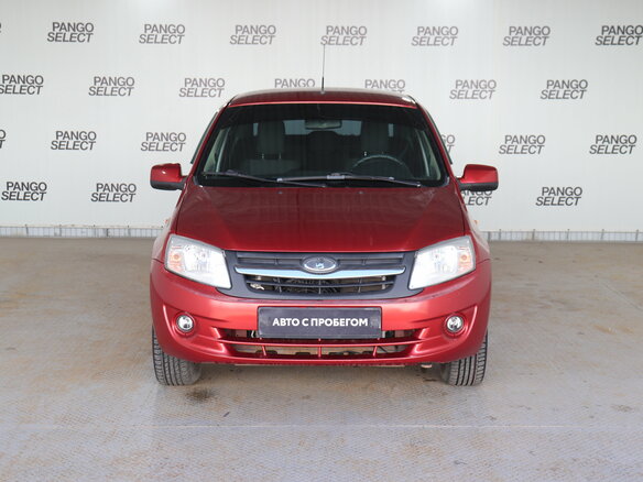 2013 Lada (ВАЗ) Granta I, красный, 404000 рублей - вид 1