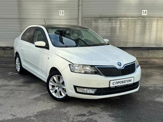 2015 Skoda Rapid I, белый, 795000 рублей, вид 3