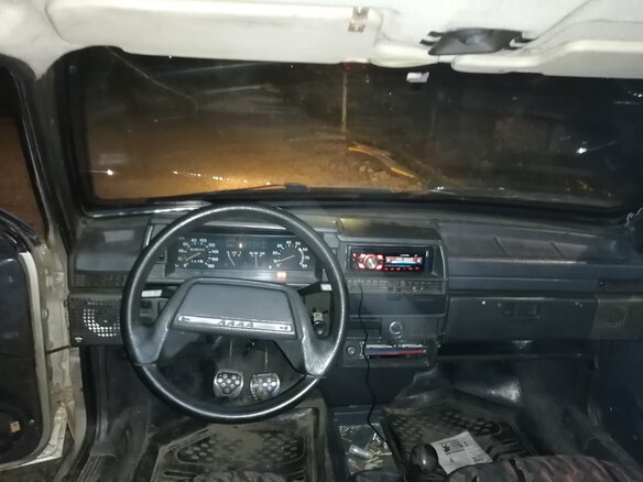 1997 Lada (ВАЗ) 21099, серый, 65000 рублей - вид 9