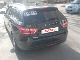 2021 Lada (ВАЗ) Vesta SW I, чёрный, 1000000 рублей, вид 3