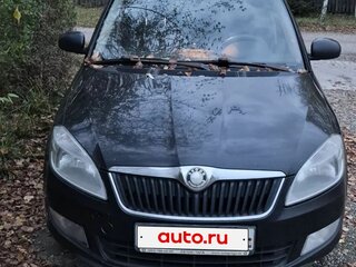 2010 Skoda Fabia II Рестайлинг, чёрный, 350000 рублей, вид 1