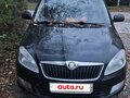 2010 Skoda Fabia II Рестайлинг, чёрный