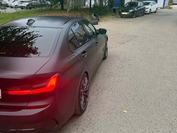 2021 BMW 3 серии 320i VII (G2x), чёрный, 3720000 рублей - вид 4