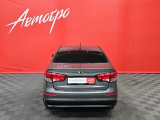 2015 Kia Rio III Рестайлинг, серый, 950000 рублей, вид 4