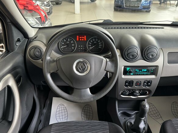2012 Renault Logan I Рестайлинг, серый, 580000 рублей - вид 14