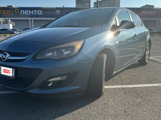 2014 Opel Astra J Рестайлинг, синий, 560000 рублей, вид 3