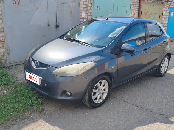 2009 Mazda 2 II (DE), серый, 575000 рублей