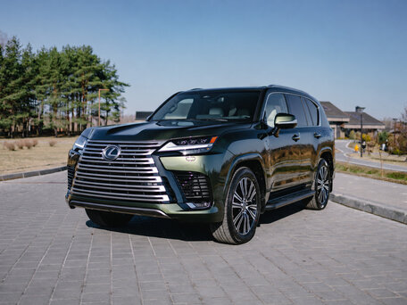 2025 Lexus LX 600 IV, зелёный, 17990000 рублей, вид 3
