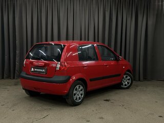 2008 Hyundai Getz I Рестайлинг, красный, 454999 рублей, вид 3