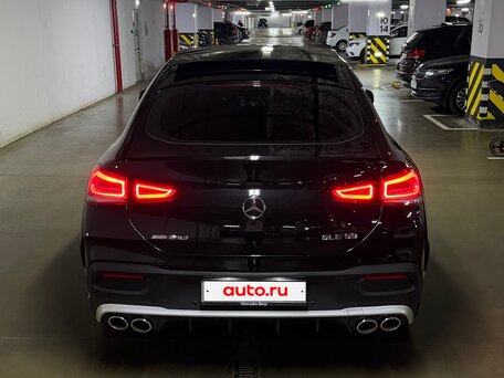 2021 Mercedes-Benz GLE Coupe 400 d II (C167), чёрный, 5600000 рублей, вид 5