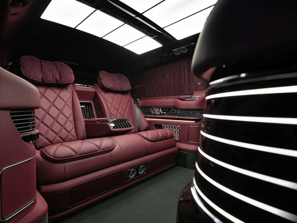 2024 Mercedes-Benz V-Класс Extra Long 300 d экстра длинный III (W447) Рестайлинг 2, чёрный, 39500000 рублей - вид 23