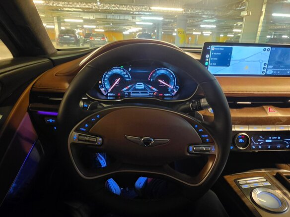 2021 Genesis G80 II, чёрный, 4500000 рублей - вид 25
