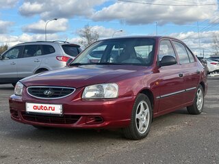 2006 Hyundai Accent ТагАЗ II, красный, 319999 рублей, вид 3