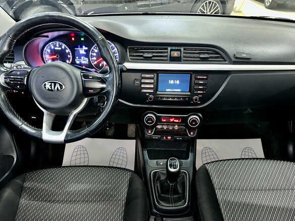 2018 Kia Rio IV, серый, 1199000 рублей - вид 9
