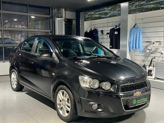 2013 Chevrolet Aveo II, чёрный, 730000 рублей, вид 3