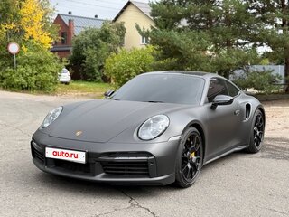 2021 Porsche 911 Turbo S VIII (992), чёрный, 18000000 рублей, вид 2
