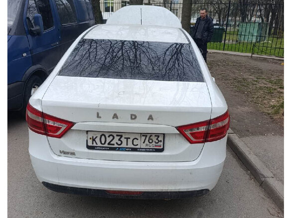 2018 Lada (ВАЗ) Vesta I, белый, 380000 рублей - вид 3