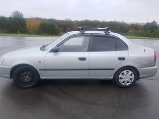 2006 Hyundai Accent ТагАЗ II, серебристый, 240000 рублей, вид 3