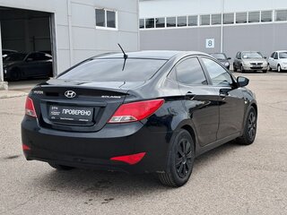 2014 Hyundai Solaris I Рестайлинг, чёрный, 870000 рублей, вид 5