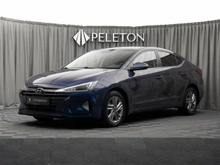 2019 Hyundai Elantra VI (AD), синий, 1790000 рублей, вид 1