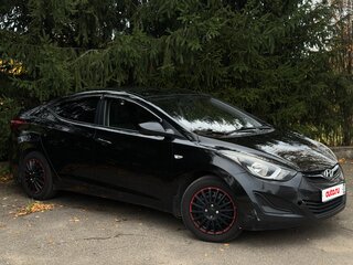 2014 Hyundai Elantra V (MD) Рестайлинг, чёрный, 720000 рублей, вид 2