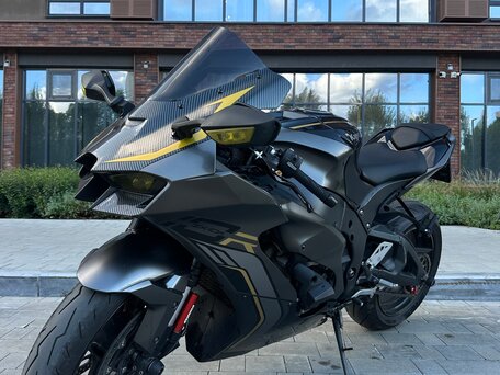 2022 Kawasaki ZX-10R Ninja, чёрный, 1350000 рублей, вид 3