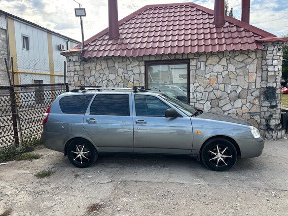 2011 Lada (ВАЗ) Priora I, серый, 390000 рублей - вид 4