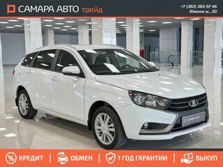 2019 Lada (ВАЗ) Vesta SW I, белый, 940000 рублей, вид 3