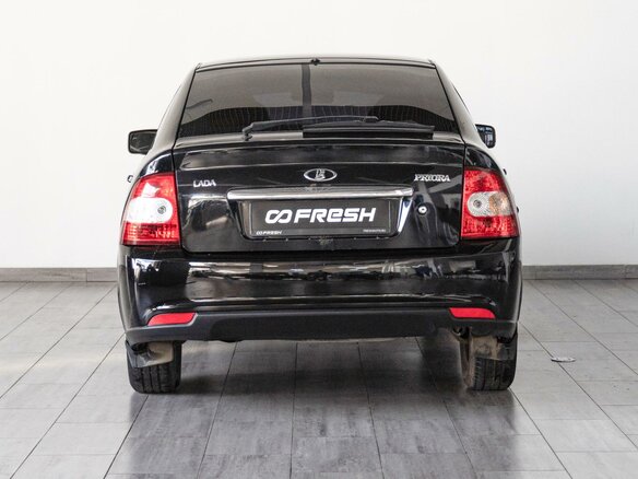 2010 Lada (ВАЗ) Priora I, чёрный, 379000 рублей - вид 3