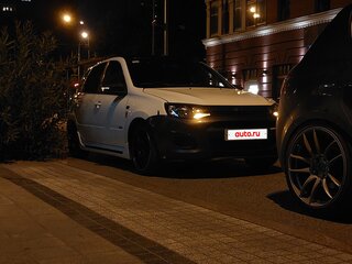 2017 Lada (ВАЗ) Kalina Sport II, белый, 770000 рублей, вид 4