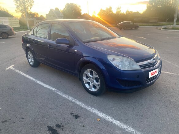 2008 Opel Astra H Рестайлинг, синий, 370000 рублей - вид 3