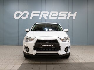 2014 Mitsubishi ASX I Рестайлинг, белый, 1450000 рублей, вид 3