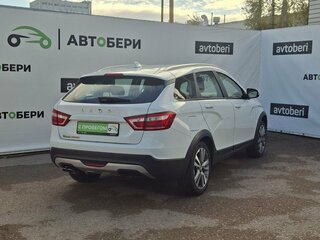 2019 Lada (ВАЗ) Vesta SW Cross I, белый, 1175200 рублей, вид 5