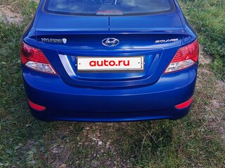 2013 Hyundai Solaris I, синий, 1100000 рублей, вид 5