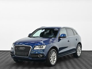 2016 Audi Q5 I (8R) Рестайлинг, синий, 1945000 рублей, вид 3