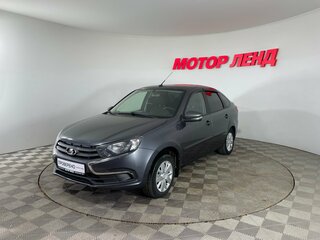 2018 Lada (ВАЗ) Granta I Рестайлинг, серый, 625000 рублей, вид 1
