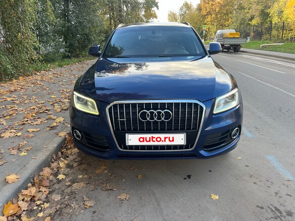2016 Audi Q5 I (8R) Рестайлинг, синий, 1980000 рублей