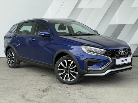 2026 Lada (ВАЗ) Vesta SW Cross I Рестайлинг (NG), синий, 2043000 рублей, вид 3