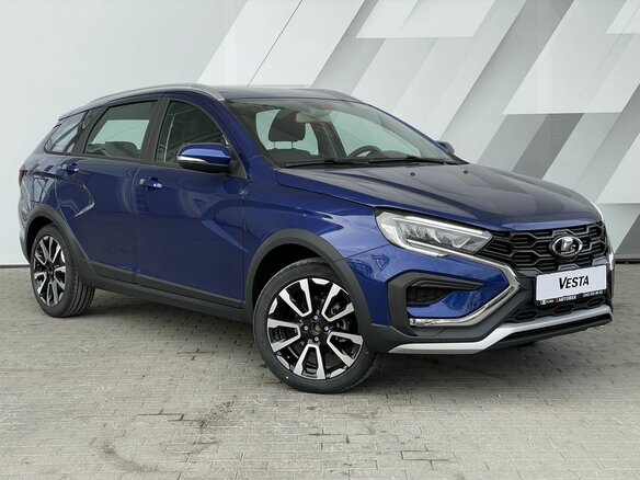 2026 Lada (ВАЗ) Vesta SW Cross I Рестайлинг (NG), синий, 2043000 рублей - вид 2